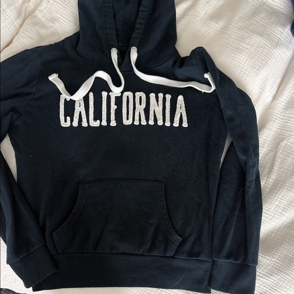 California Navy Pullover Hoodie Sweater - Reflex